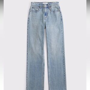 Abercrombie & Fitch 90s Relaxed Jean High Rise